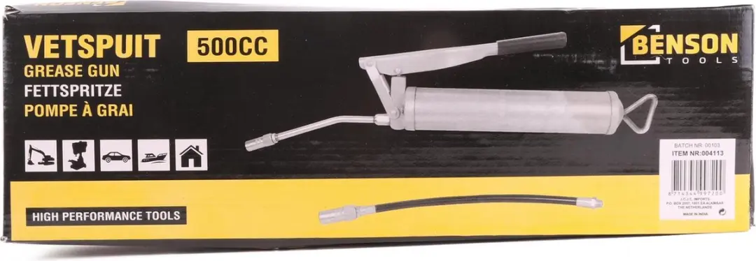 Benson Vetspuit 500cc - Flexibele Slang - 40cm - afbeelding 5 van 6