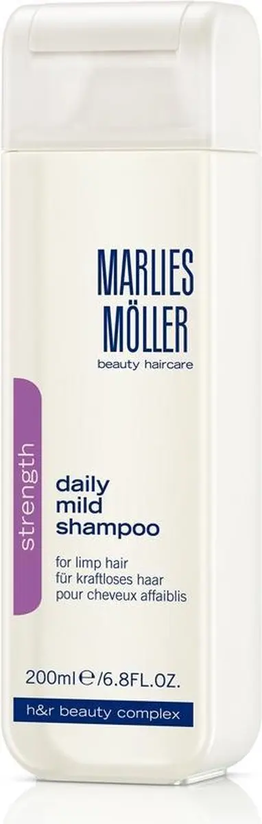Marlies Möller Strength Shampoo Dagelijks Mild 200ml - afbeelding 6 van 6
