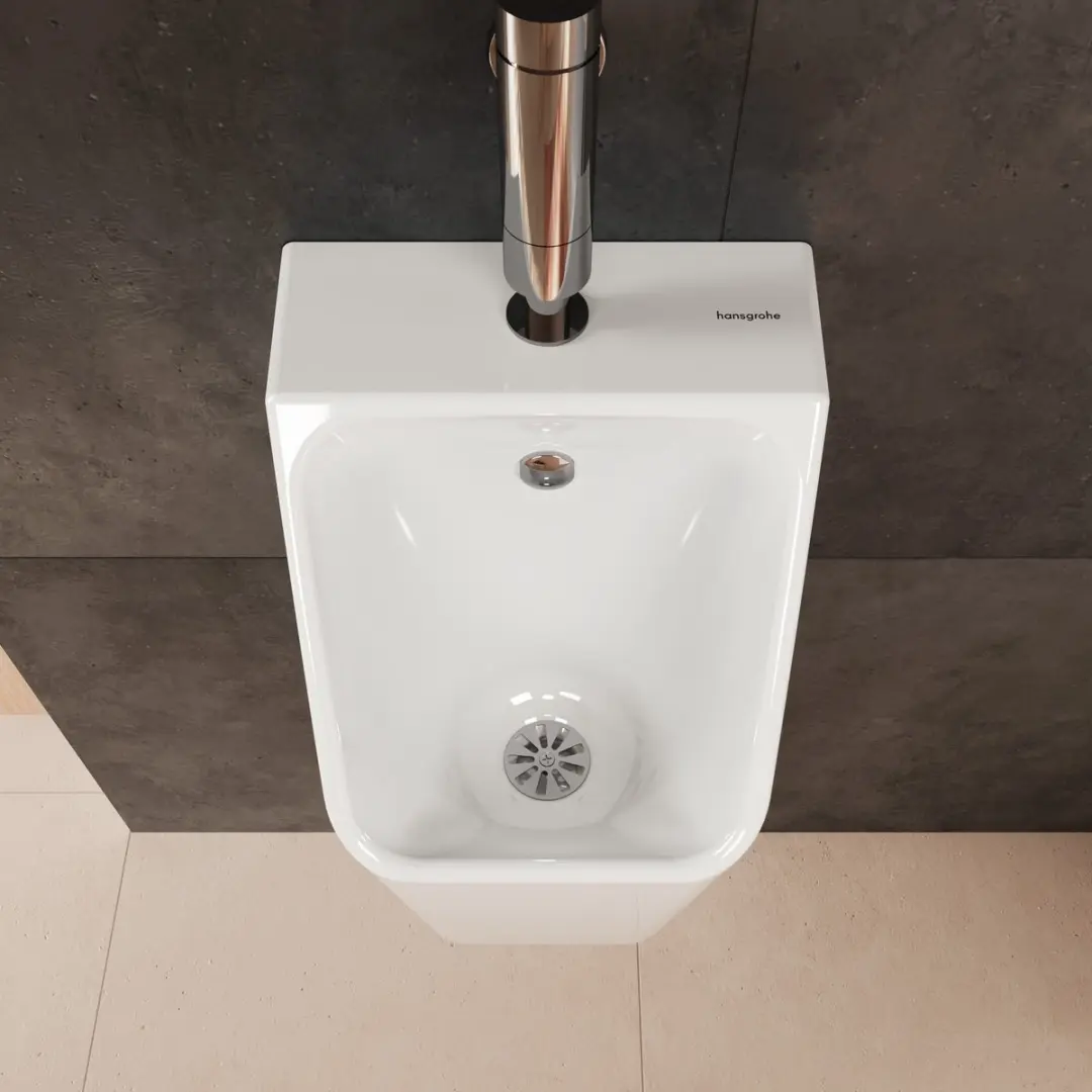 Hansgrohe EluPura Original Q 60128450 Urinoir - Wit - afbeelding 3 van 6