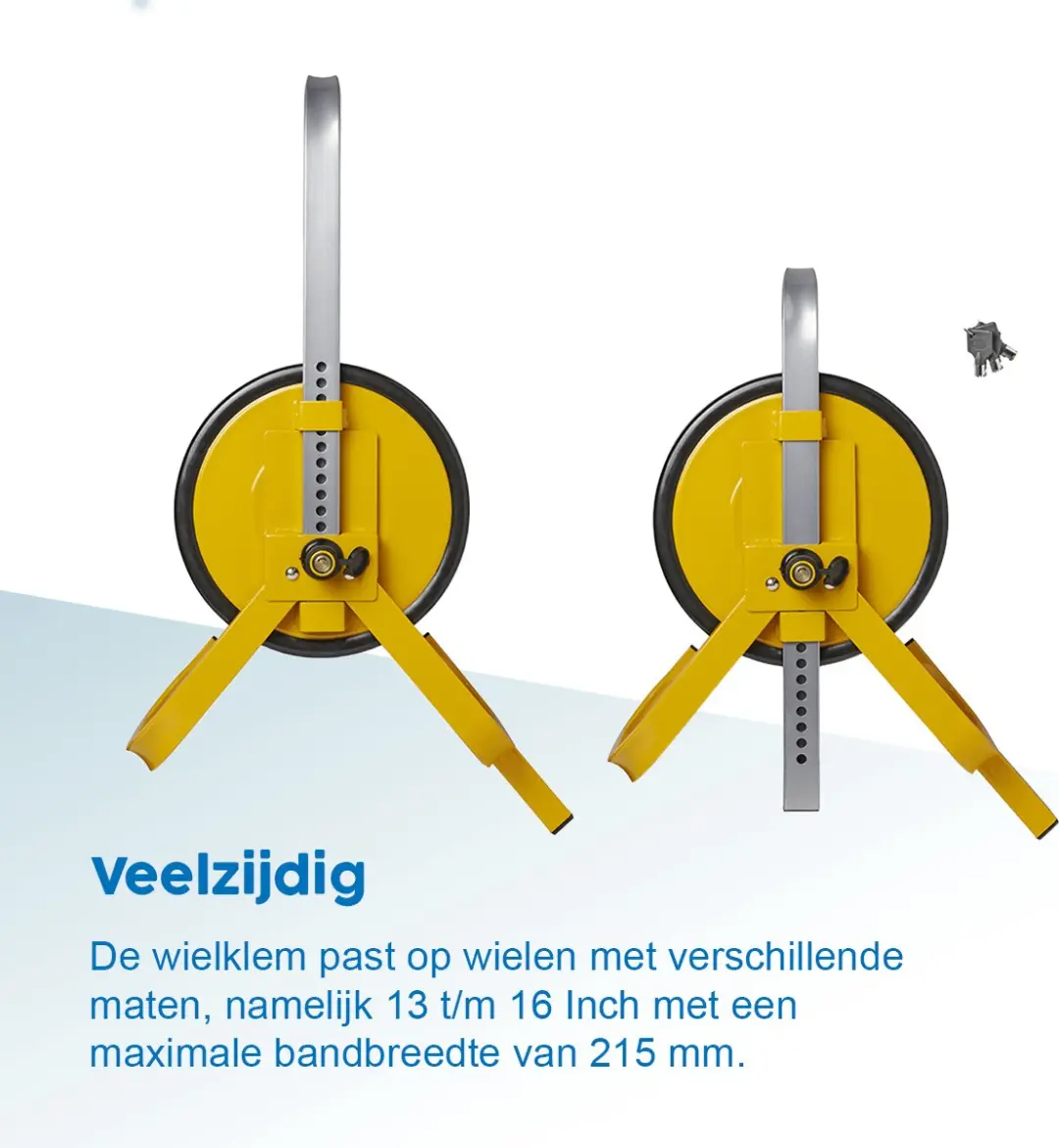 ProPlus Wielklem - Stalen Schijf - 13 t/m 16 inch - Geel - afbeelding 6 van 6