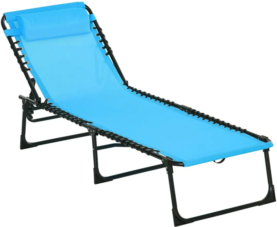 Vouwbare en Verstelbare 3-Weg Lounger Recliner