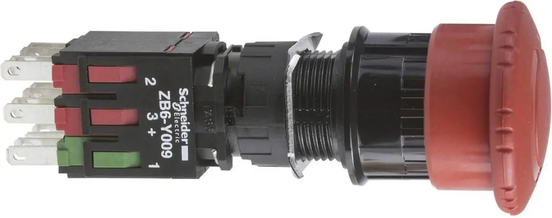 Schneider Electric XB6AS8349B Noodstopschakelaar