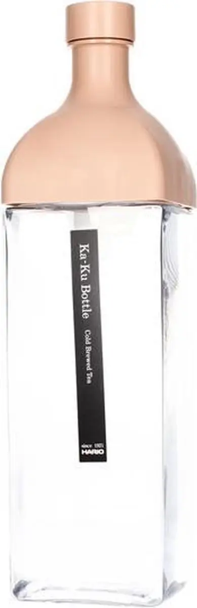 Hario Ka-Ku Cold Brew Icetea Bottle 1200ml - Roze - afbeelding 6 van 6