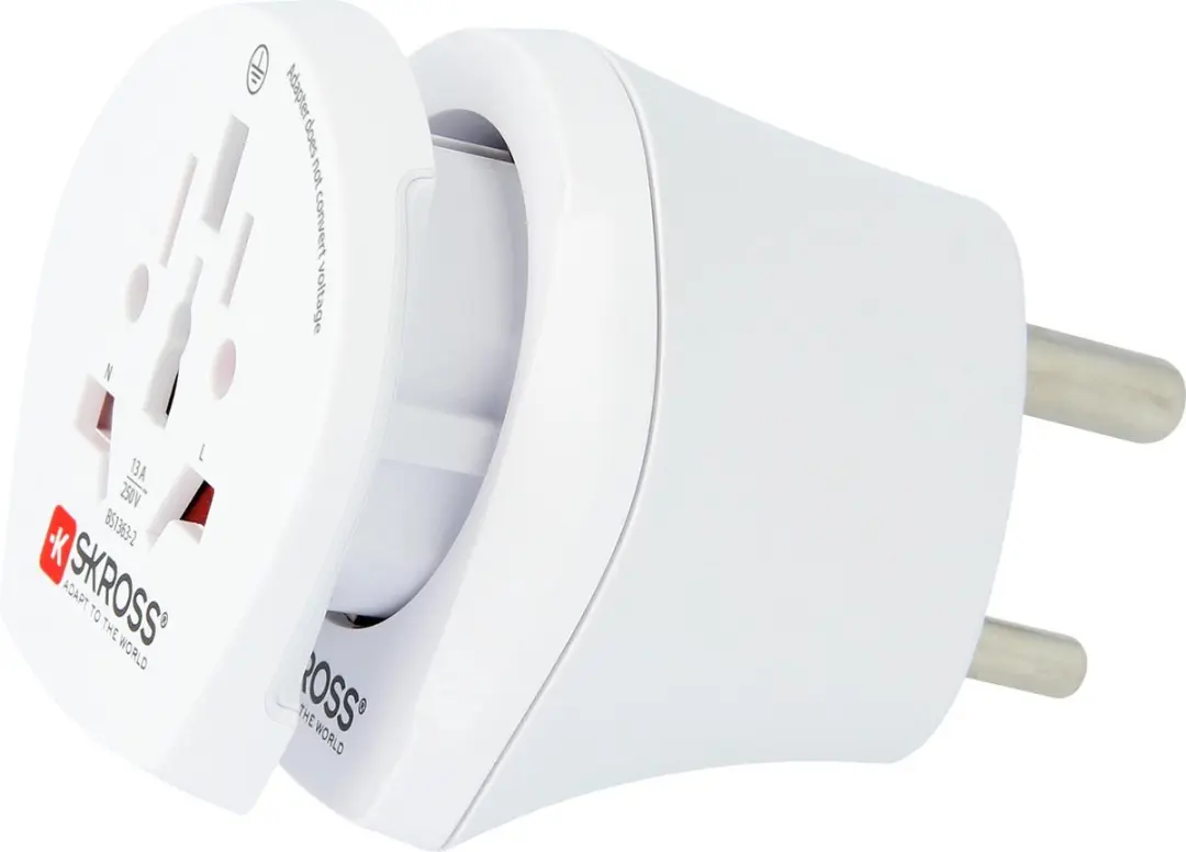 Skross Combo Travel Adapter World to India & Europe