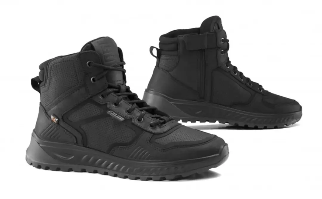 Falco Ace Zwart Motorschoenen