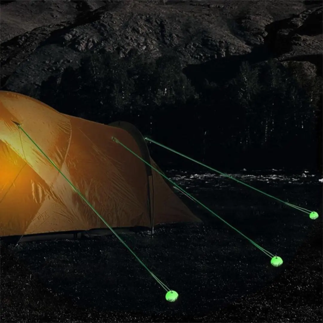 ProPlus Haringbeschermkapjes Glow in the Dark - 8 stuks - afbeelding 2 van 5