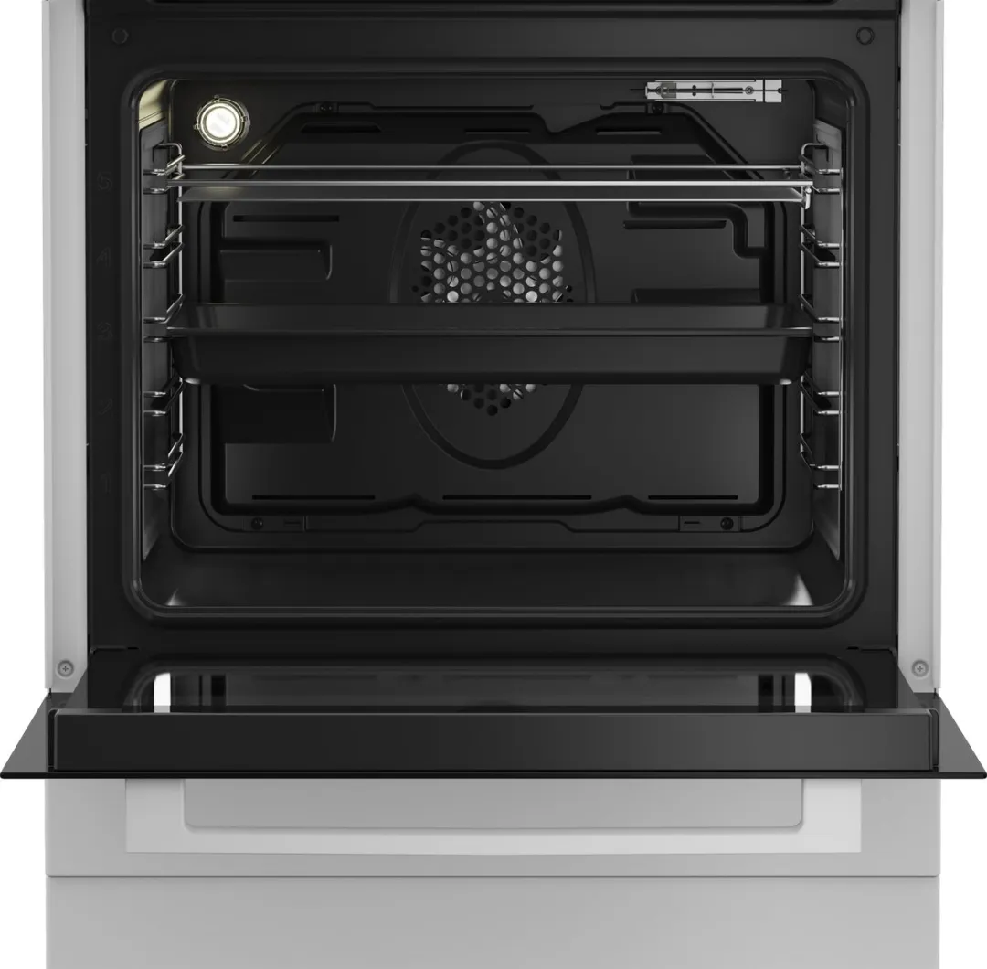 Beko FBE69303MWC Fornuis - Inductie 4 zones - 7,6 kW - Wit - afbeelding 3 van 5