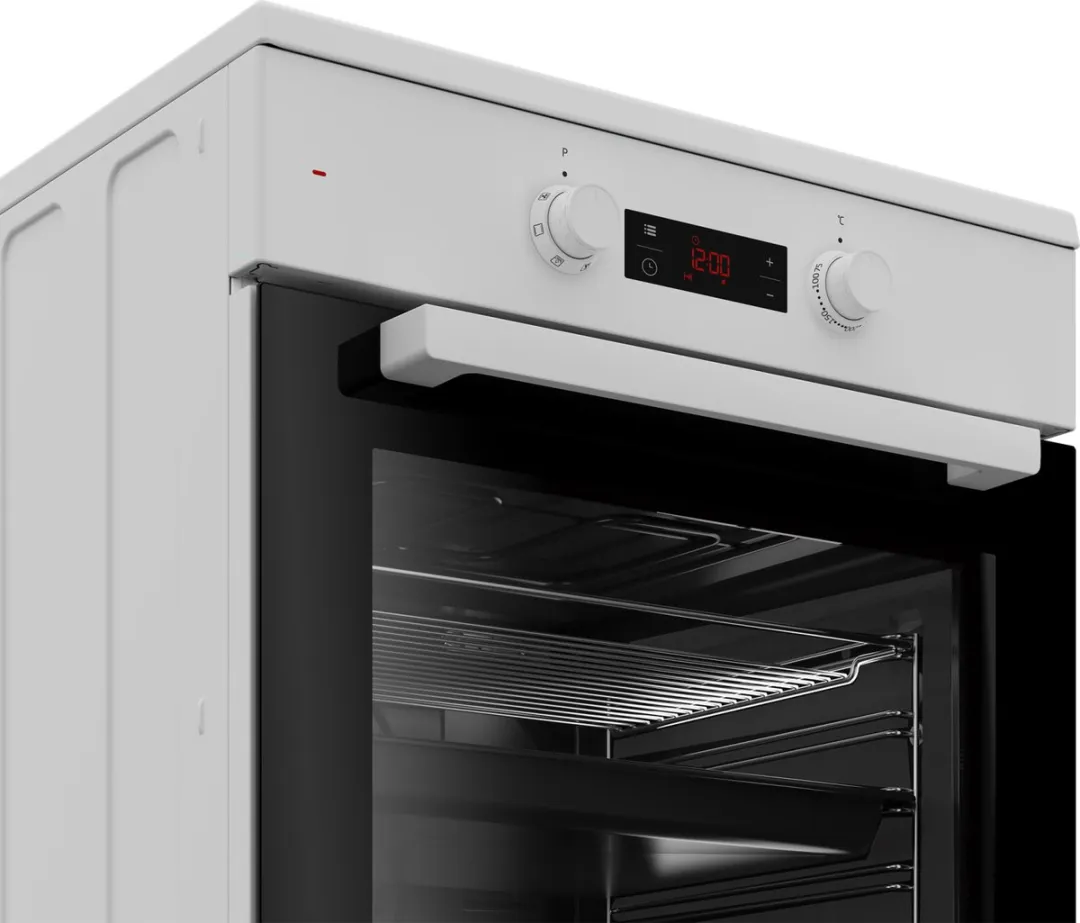 Beko FBE69303MWC Fornuis - Inductie 4 zones - 7,6 kW - Wit - afbeelding 5 van 5