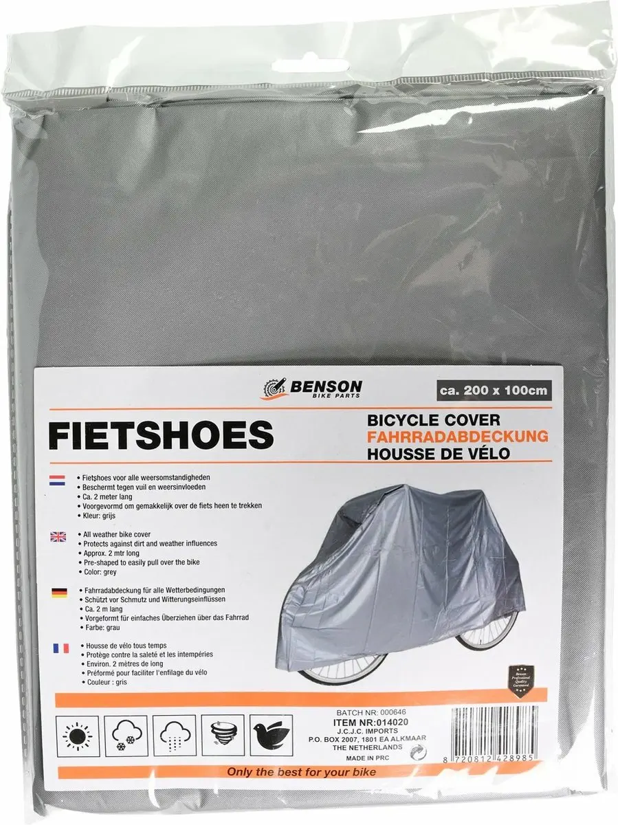Benson Fiets/scooter/brommer beschermhoes