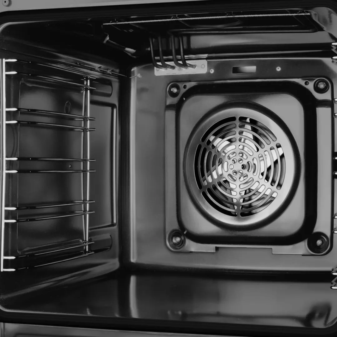 Inventum VFI6042WIT Vrijstaand Inductiefornuis 60cm - 65L - Wit/Zwart
