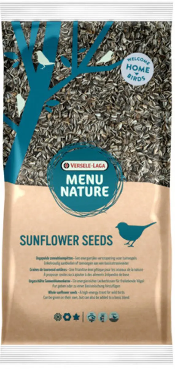 Versele-Laga Menu Nature Zonnebloempitten Voer - 7.5 kg - afbeelding 3 van 3