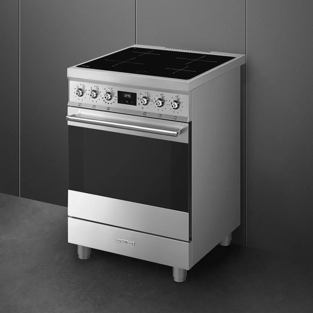 Smeg C6IMXM2 Inductiefornuis 60cm - RVS