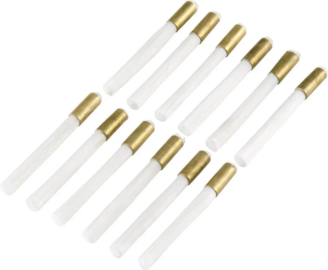 TOOLCRAFT TO-5864073 Reserveborstels Glasvezel 4mm - 12 Stuks
