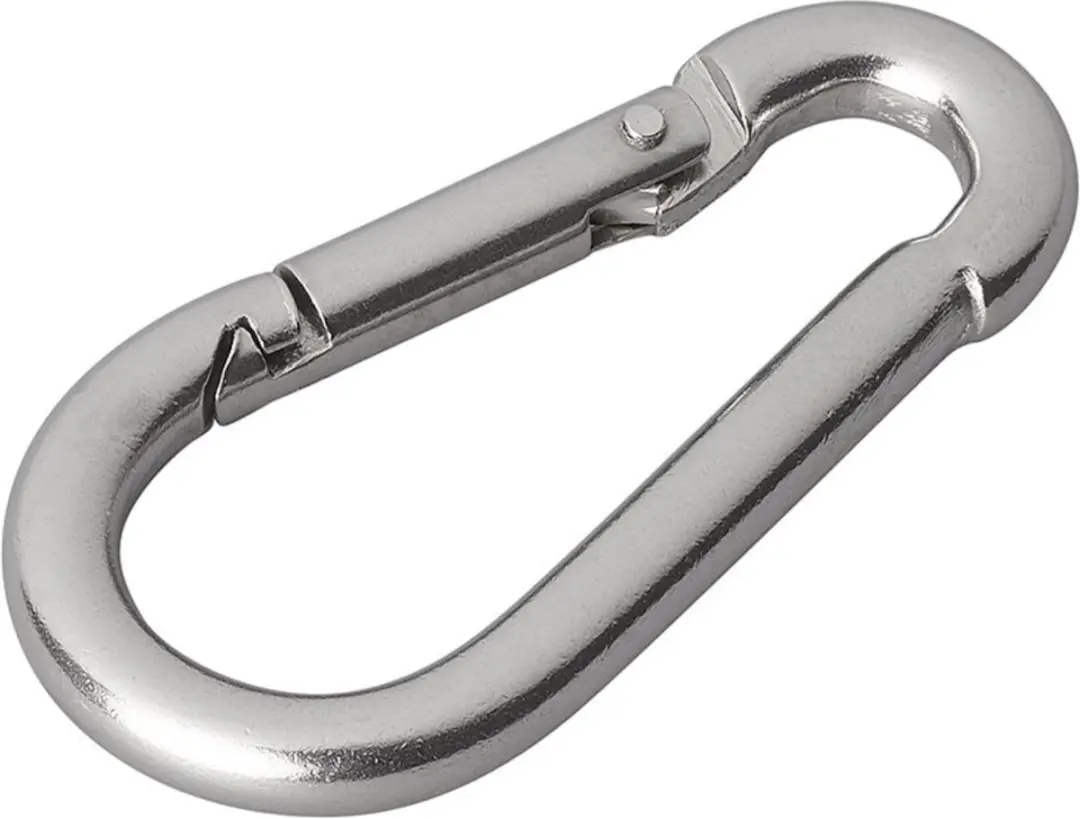 ProPlus Karabijnhaak RVS 5x50mm - 2 stuks - afbeelding 2 van 6