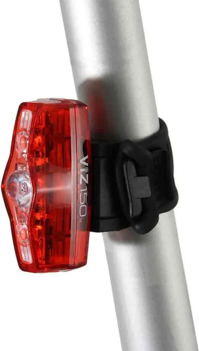 Cateye Viz150 Achterlicht - 150 Lumen - Rood - afbeelding 3 van 6
