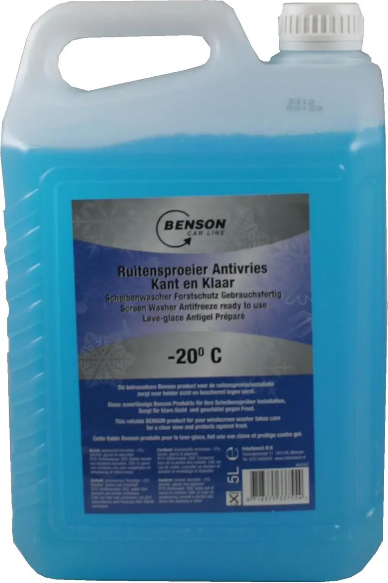 Benson Winter ruitenvloeistof