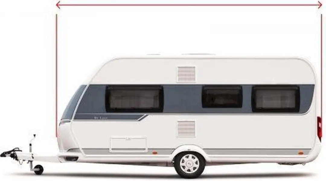 ProPlus Caravanhoes 4,27-5,18m - Grijs - afbeelding 5 van 6