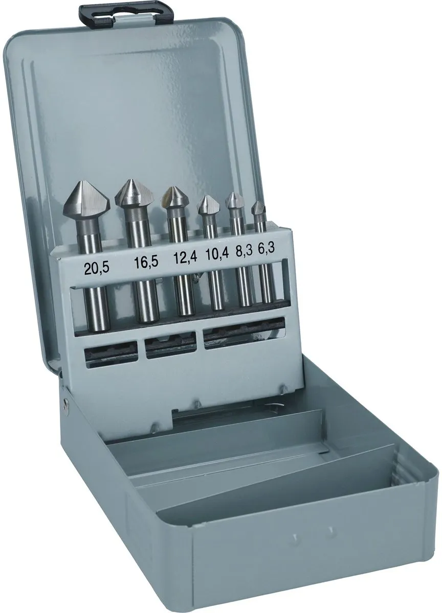 Bosch Professional Verzinkfrees Set 6-delig Metaal