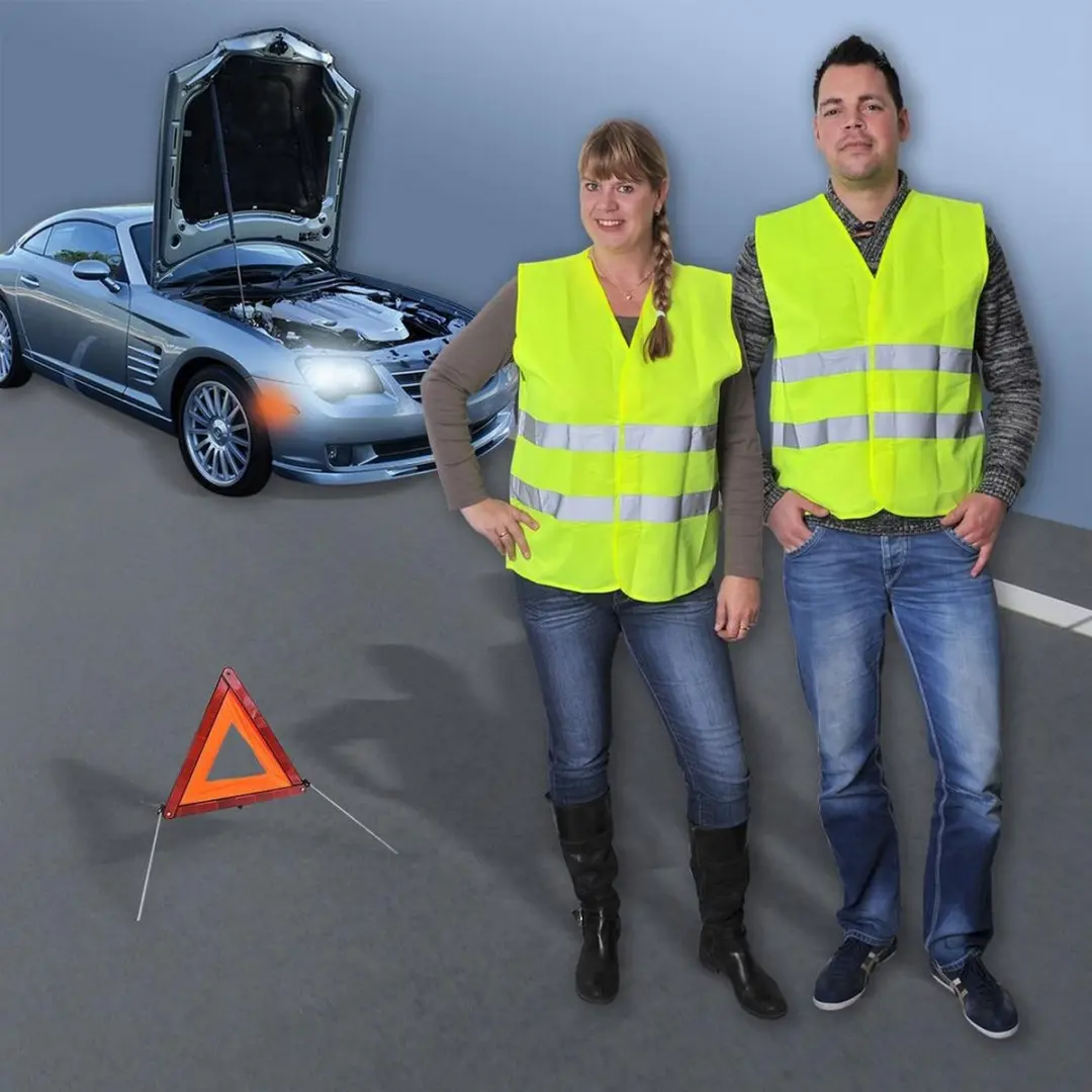 ProPlus Reflecterend Veiligheidsvest - Geel - One Size - afbeelding 4 van 6