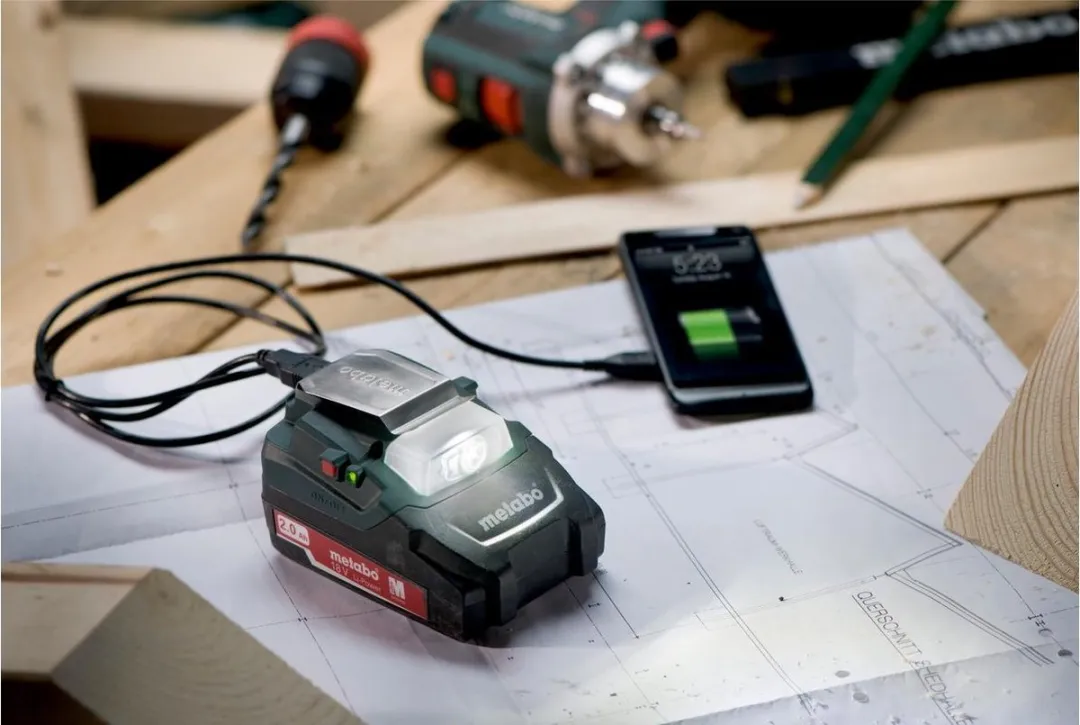 Metabo PA 14.4-18 LED-USB Accu Power Adapter 600288000
