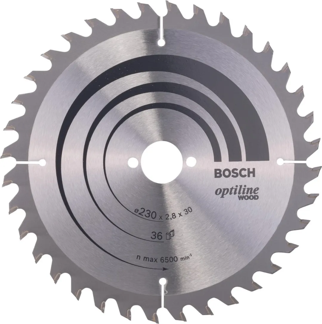 Bosch Professional Cirkelzaagblad Optiline 230mm Hout
