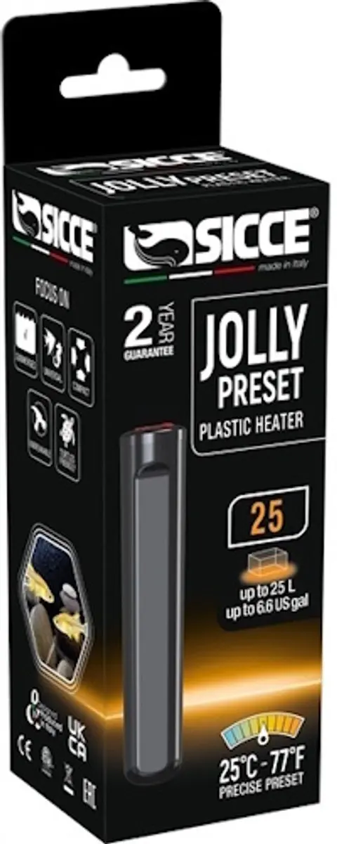 Sicce Jolly Preset TJOP25E Verwarming 25W