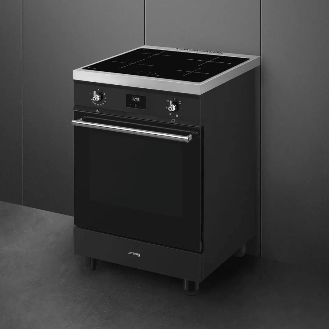 Smeg C6IMMBT2 Inductiefornuis 60cm - Mat Zwart
