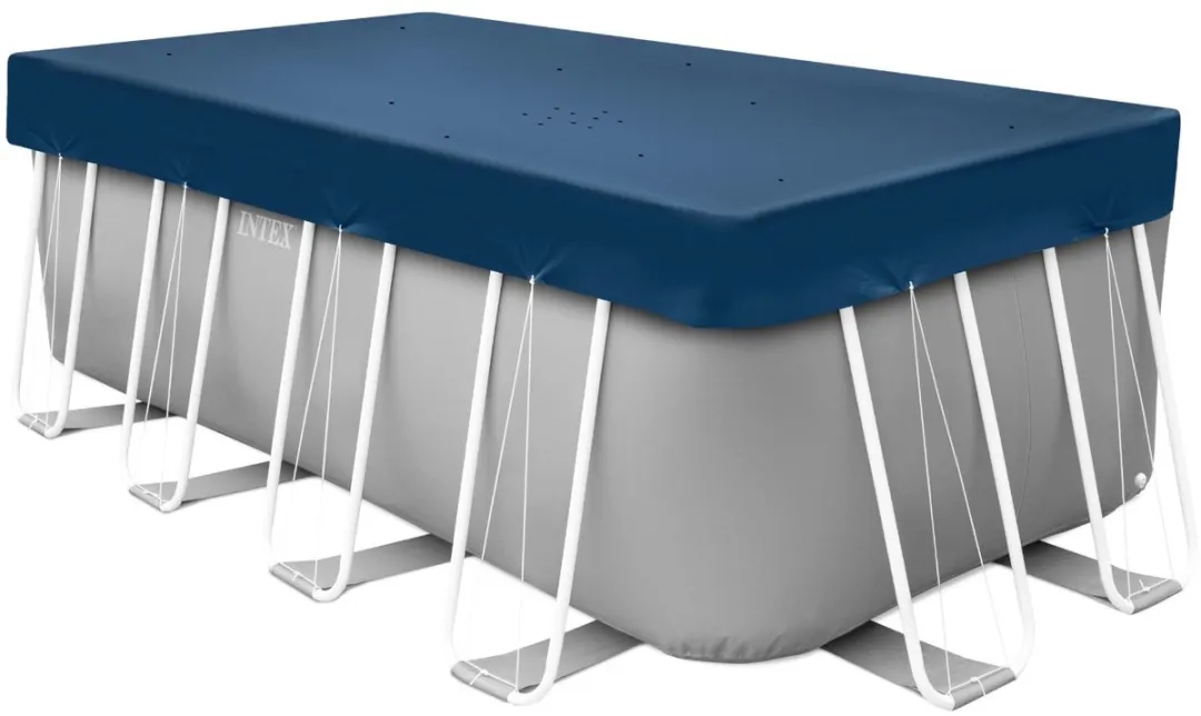 Intex Deluxe Afdekzeil 400x200cm - Donkerblauw