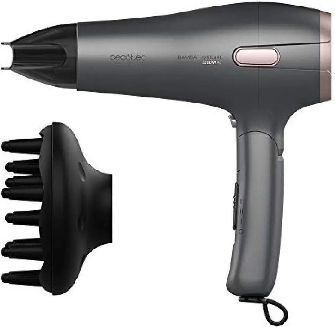 Cecotec Ionischer Haartrockner Bamba IoniCare 5250 EasyCollect Pro, 2100 W, Auto