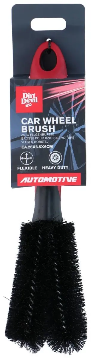 Dirt Devil Velgenborstel Auto - Flexibele Borstel - 26x6,5x6cm - afbeelding 3 van 4