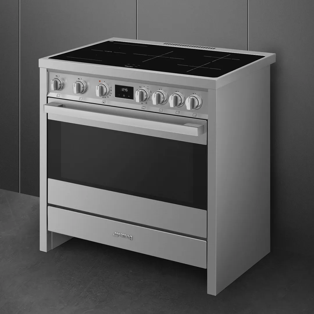 Smeg B95IMX9 Inductiefornuis 90cm - 5 Kookzones