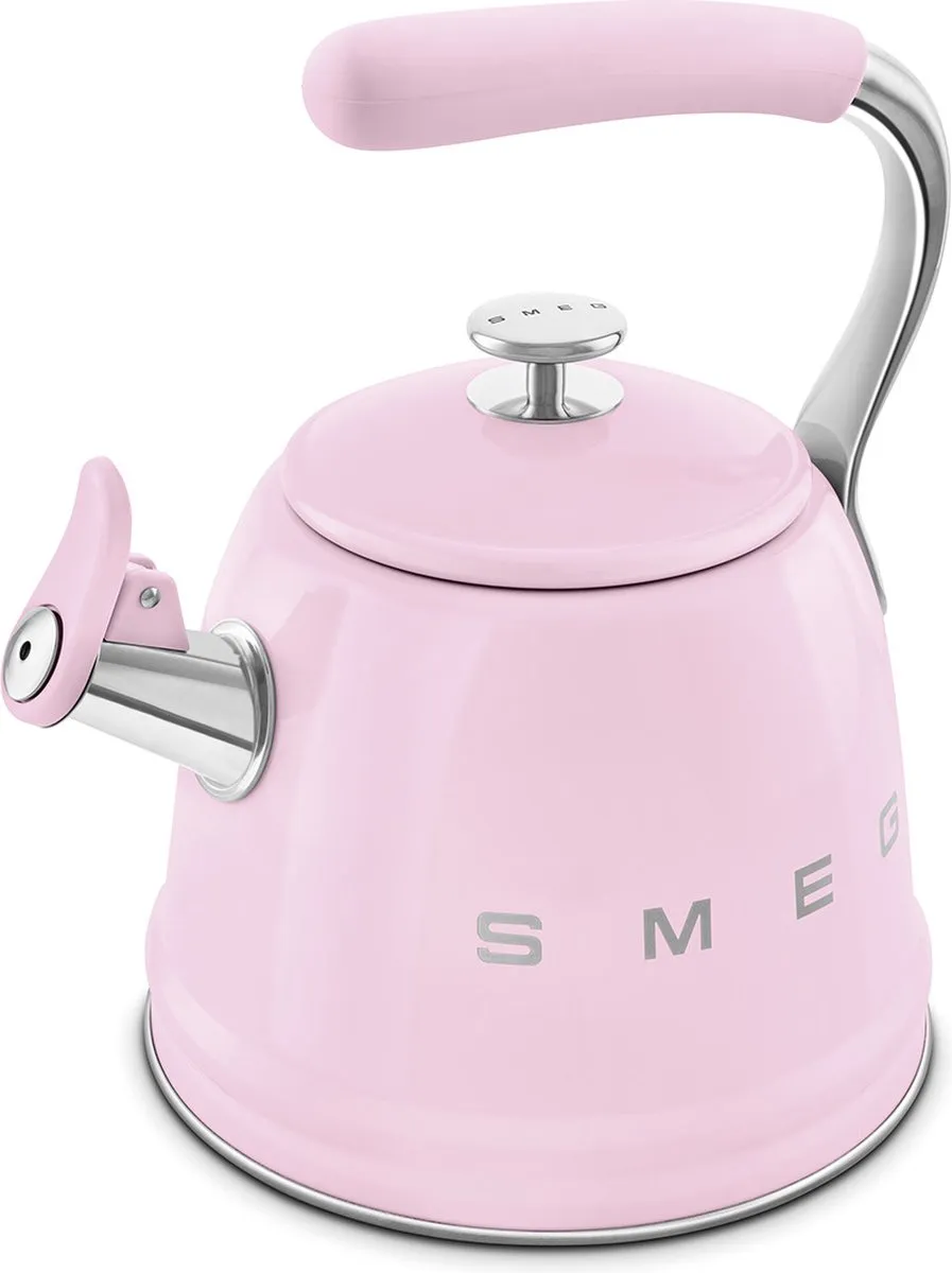 Smeg WKF01PK Fluitketel - Roze - 2,3 liter