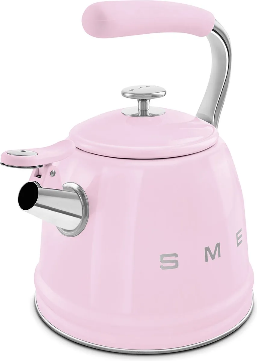 Smeg WKF01PK Fluitketel - Roze - 2,3 liter