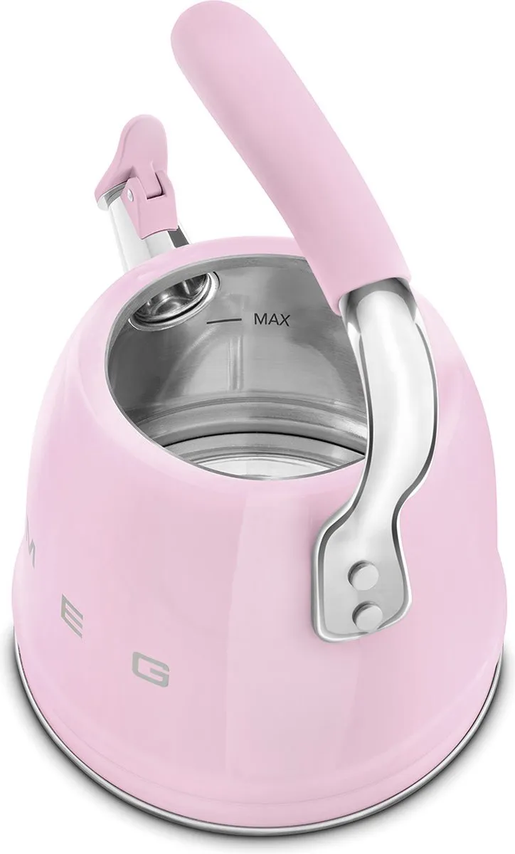 Smeg WKF01PK Fluitketel - Roze - 2,3 liter