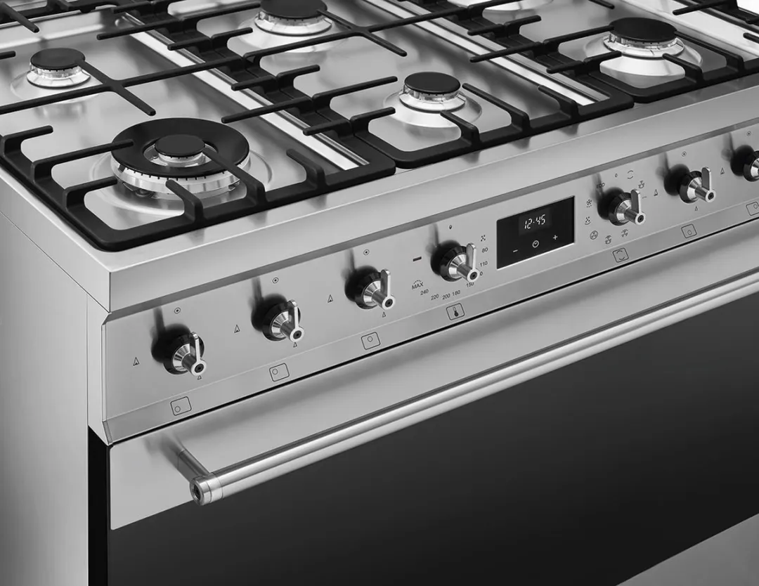 Smeg C9GMXNLK2 Gasfornuis 90cm - 6 Kookzones - RVS - afbeelding 6 van 6