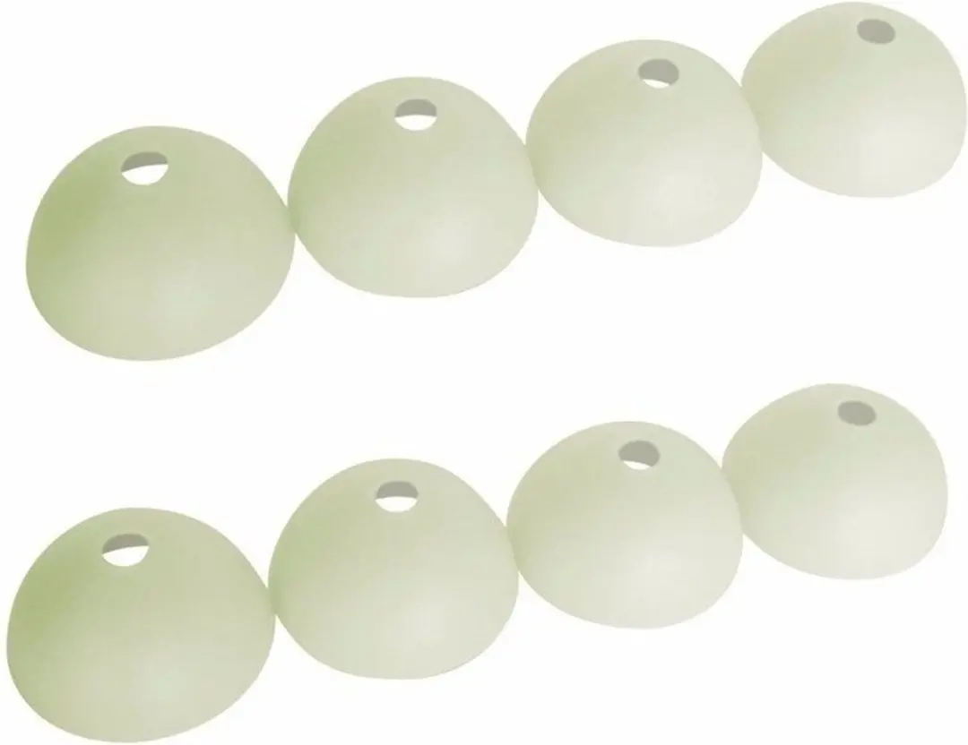 ProPlus Tentharingbeschermers - 16x stuks - glow in the dark - tentharing beschermkapjes