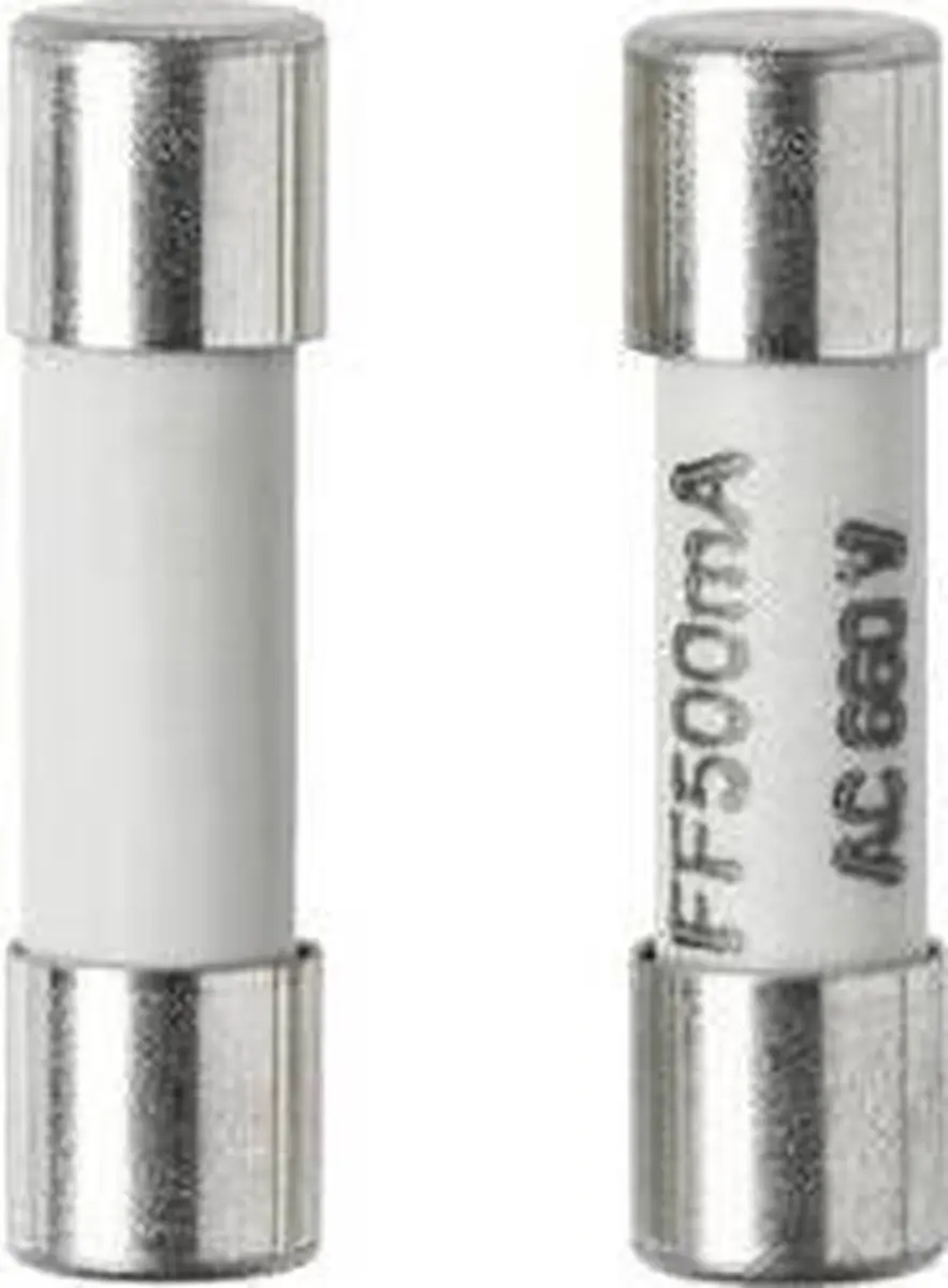 Voltcraft Buiszekering 5x20mm 500mA 660V Supersnel