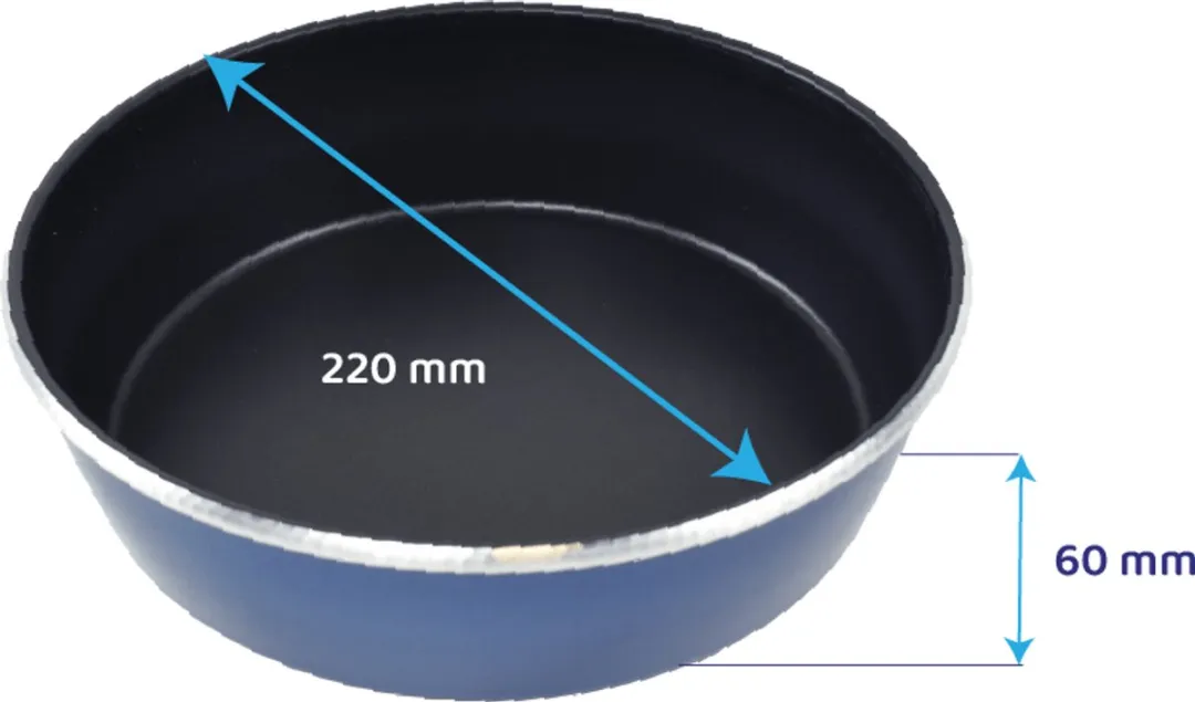 Wpro AVM190 CRISP™ cakevorm (Ø19-21 x 5.5 cm)