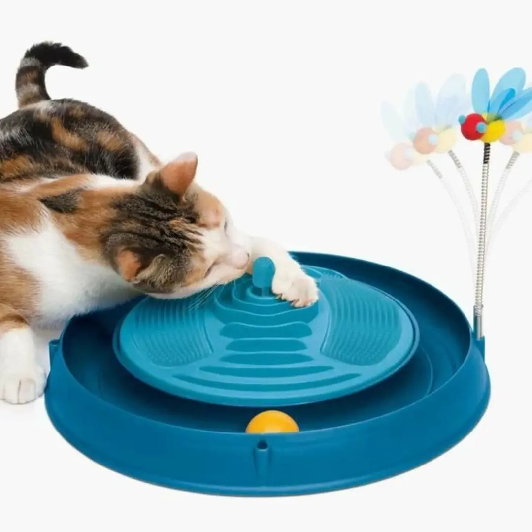 Catit Play Circuit Speelbalcircuit - Catnip Massager - afbeelding 3 van 4