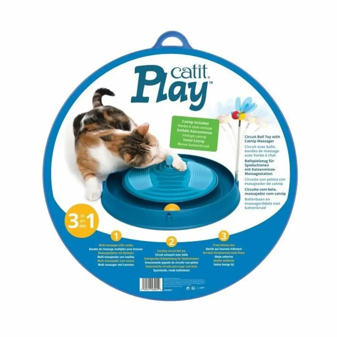 Catit Play Circuit Speelbalcircuit - Catnip Massager - afbeelding 4 van 4
