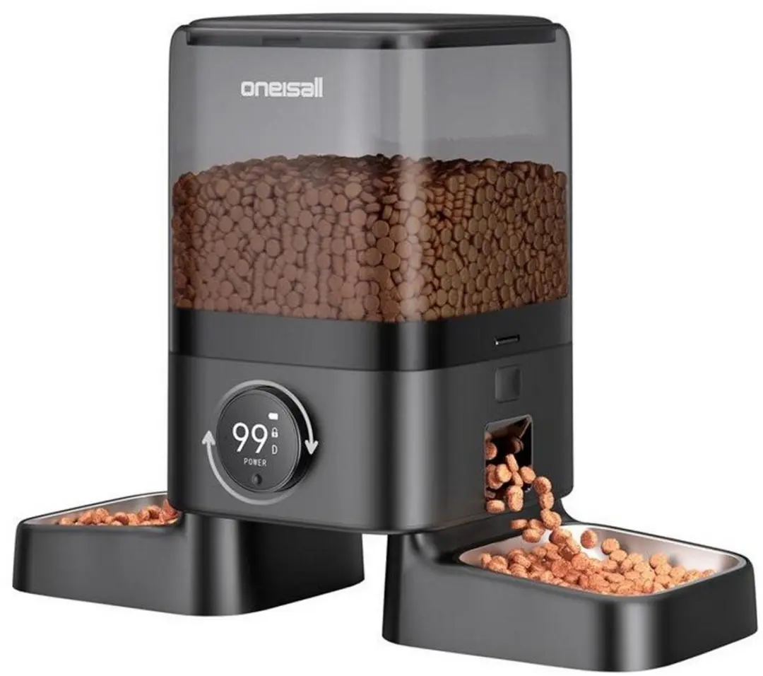 Oneisall PF10 Automatische Voerbak - 5L - Transparant - afbeelding 5 van 6