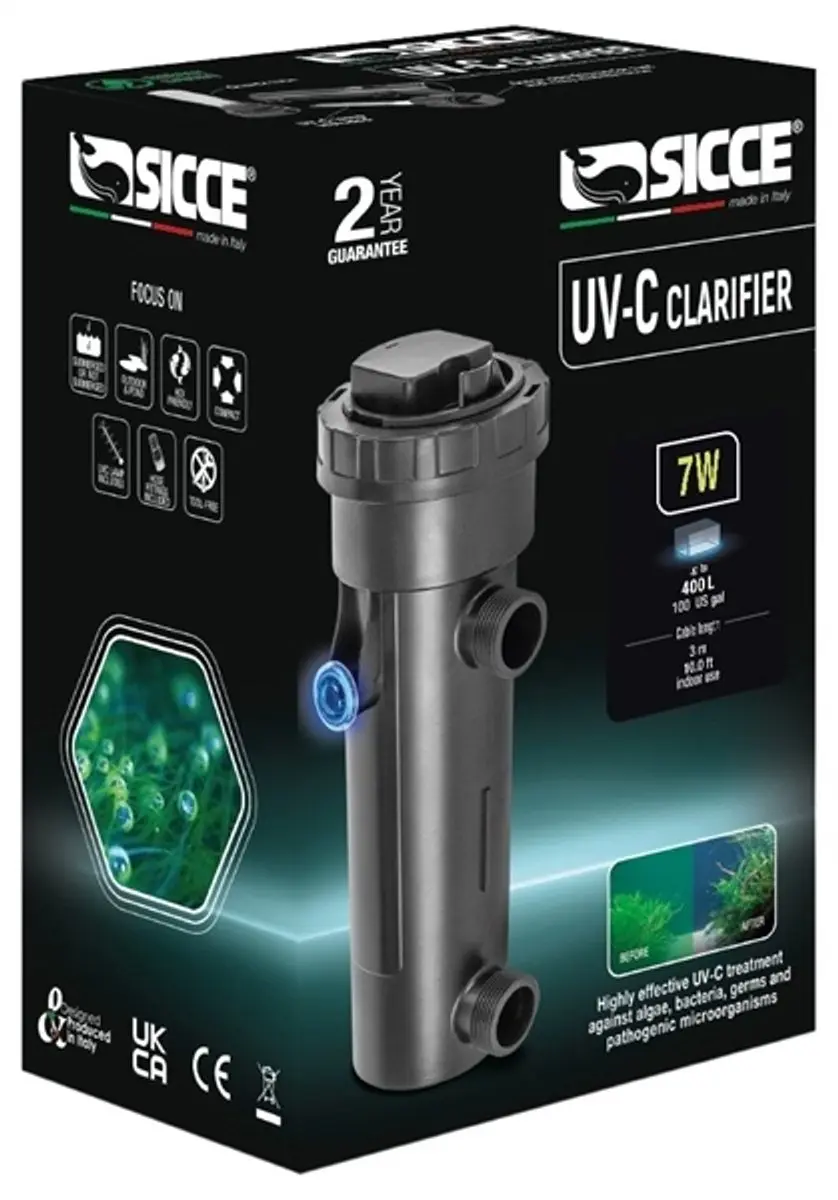 Sicce Uv-C Clarifier 7W