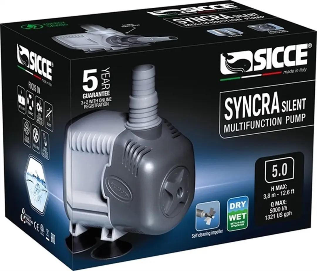 Sicce Syncra Silent 5.0 Vijverpomp
