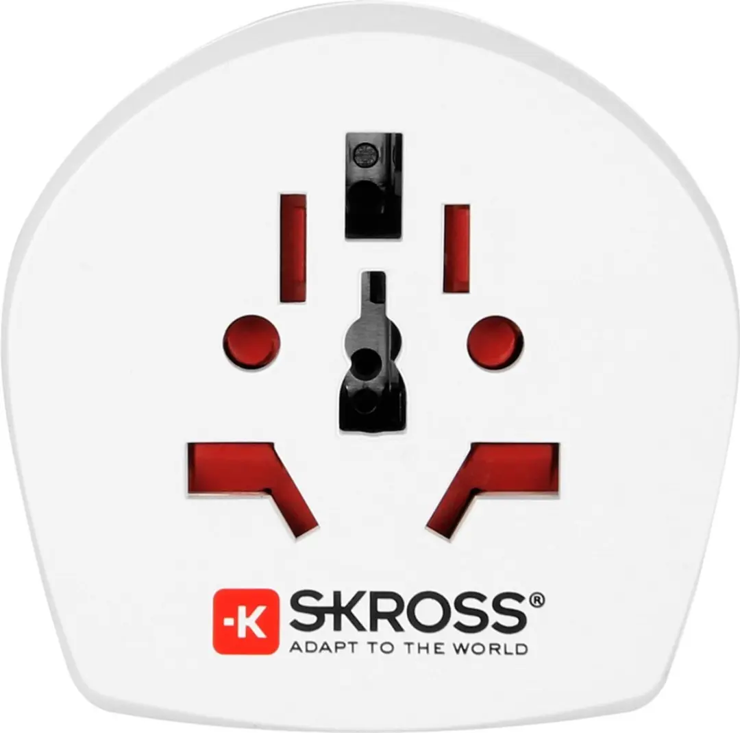 Skross Country Travel Adapter World to UK 2019 - Wit - afbeelding 5 van 6
