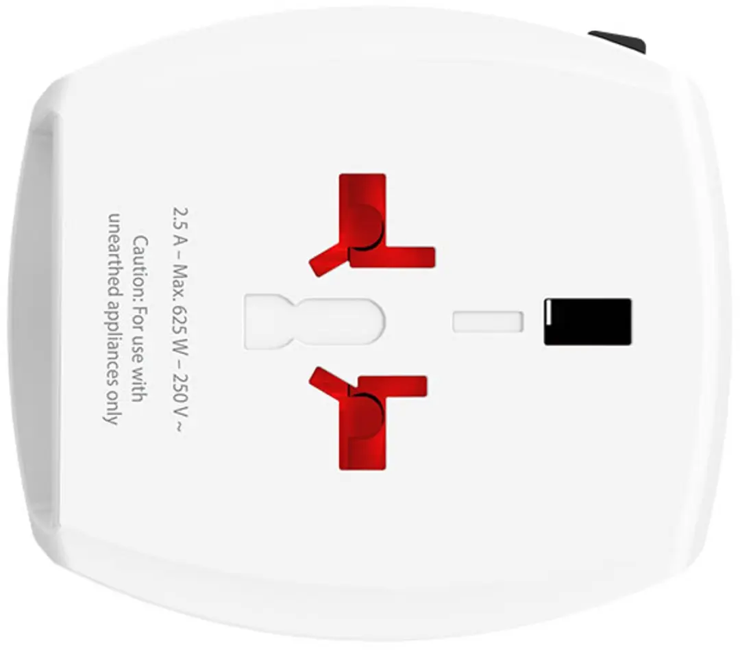 Skross World Travel Adapter 1.302962 - Wit - afbeelding 2 van 6