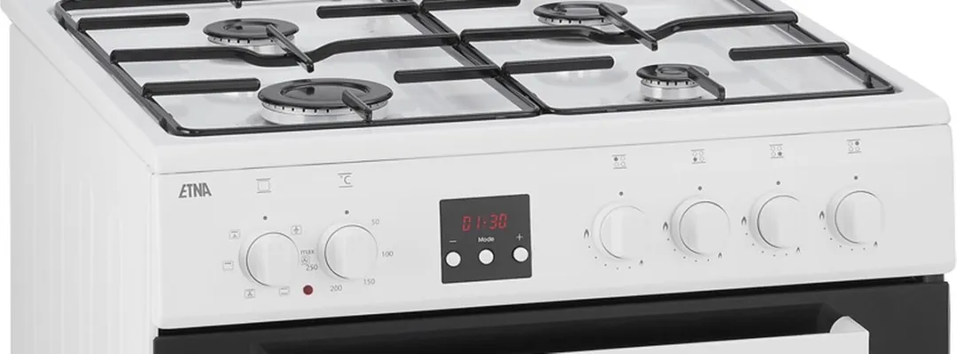 Etna Gasfornuis 60cm - 4 Kookzones - 1 Oven - 65 Liter