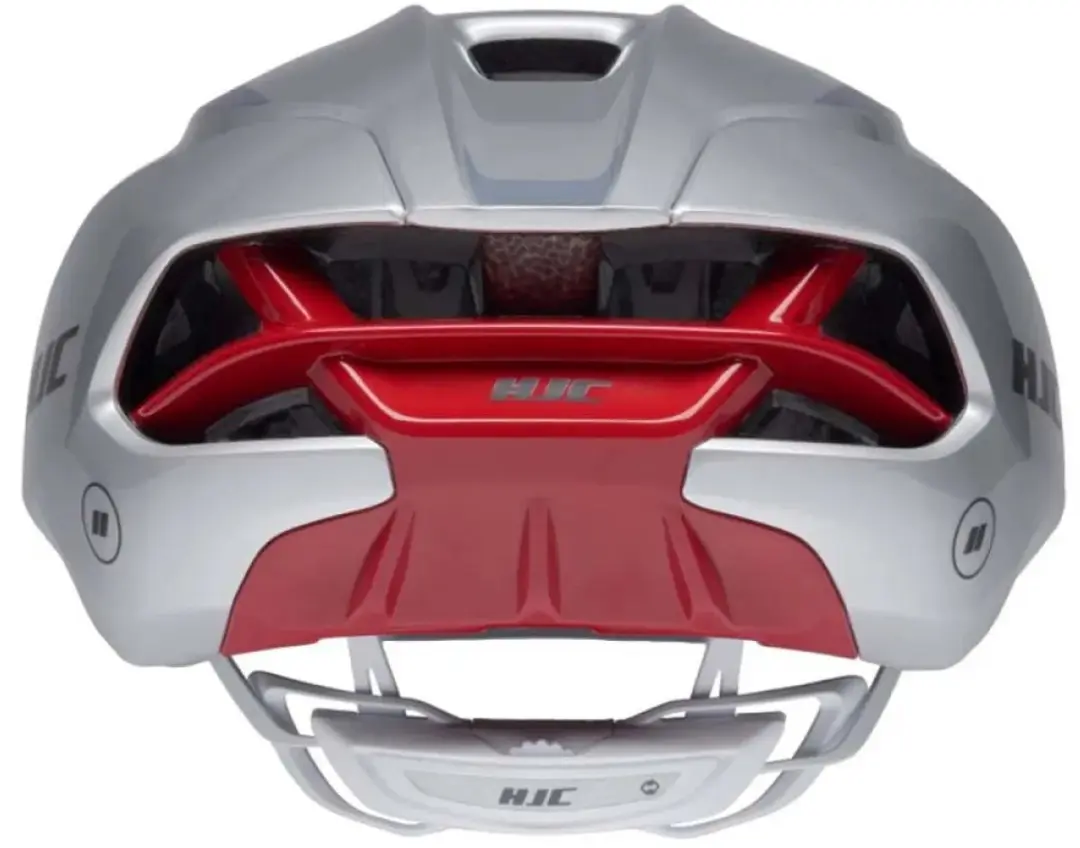HJC Furion 3 Fietshelm - Zilver/Rood - Maat S - afbeelding 5 van 6