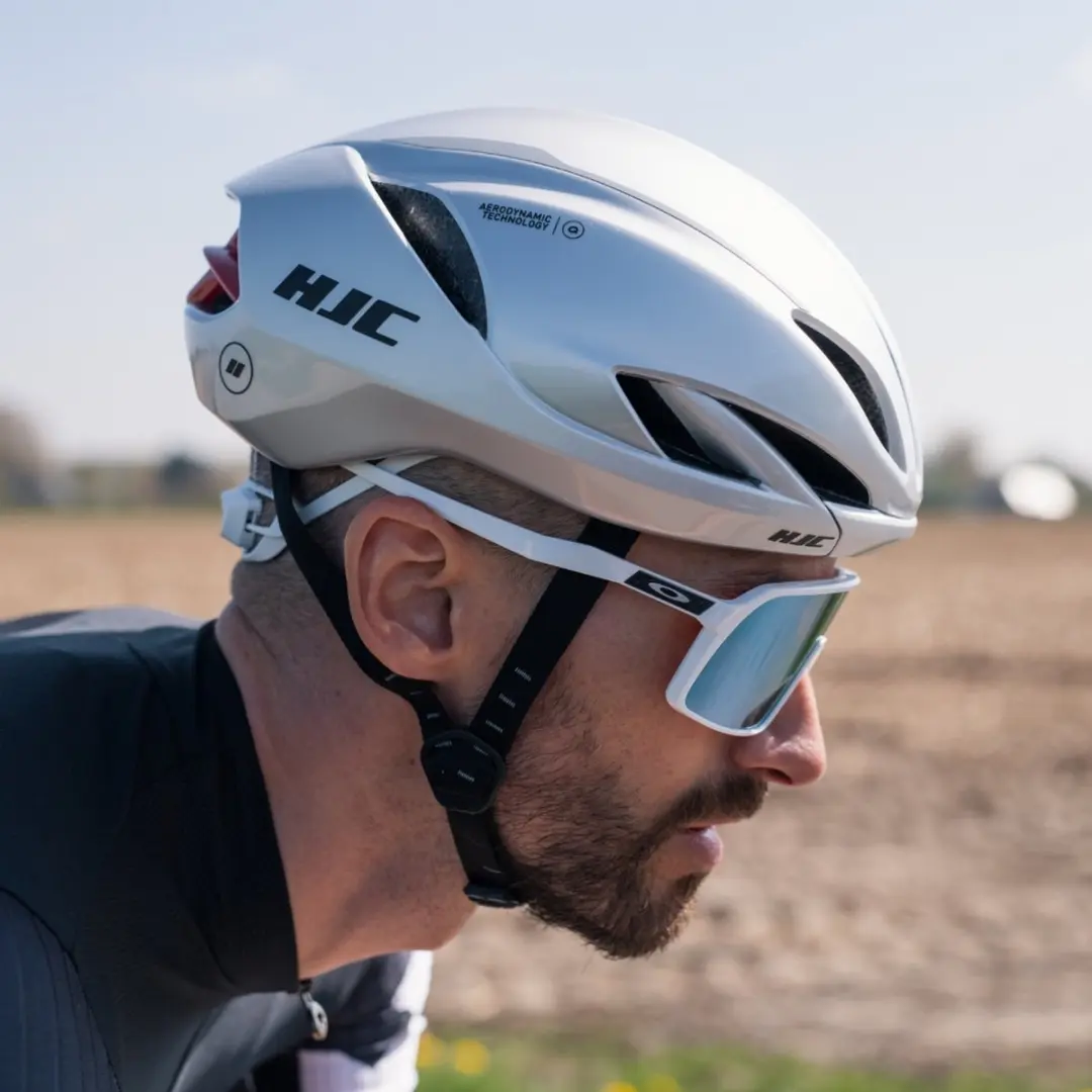 HJC Furion 3 Fietshelm - Zilver/Rood - Maat S - afbeelding 6 van 6