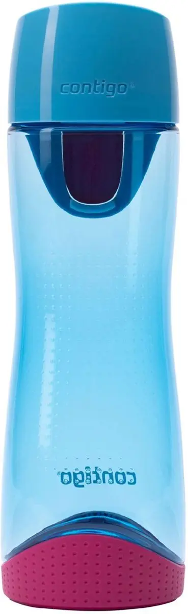 Contigo Swish Autoseal drinkfles kinderen 500ml - Sky Blue - afbeelding 6 van 6
