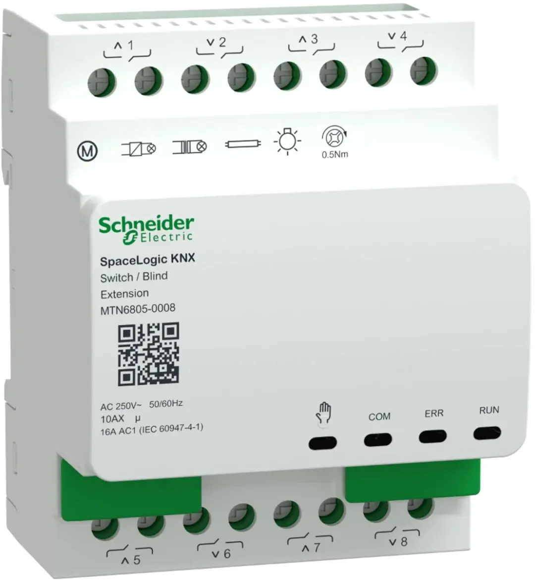 Schneider Electric MTN6805-0008 KNX Jaloezieactor 8-kanaals